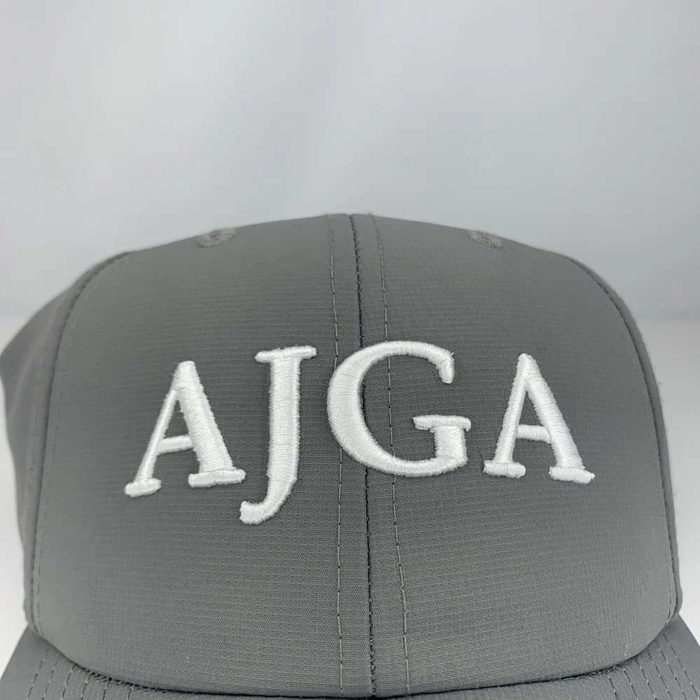 AJGA Gray Golf Hat Adjustable - Imperial Cap - American Junior Golf Association